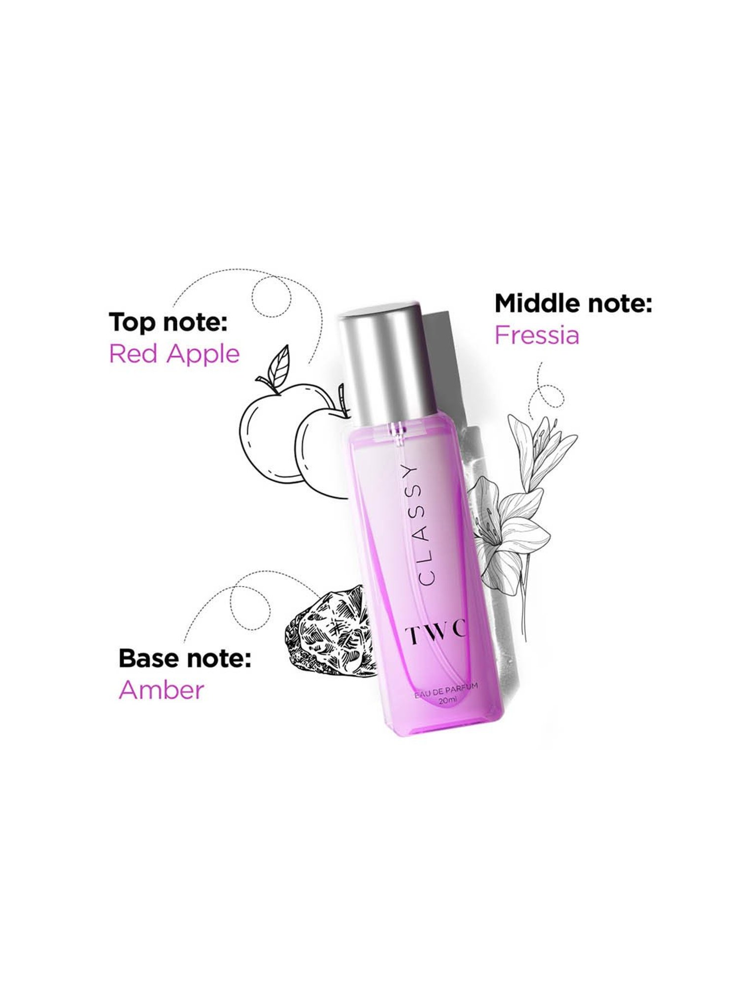 The Woman Company Classy Eau De Parfum for Women - 20 ml