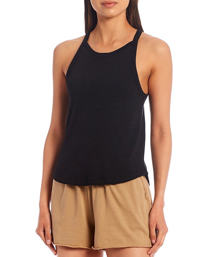 Splendid Mika Jewel Neck Sleeveless Tank