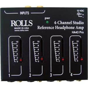 Rolls HA43 4 Output Stereo Headphone Amplifier #HA43 PRO