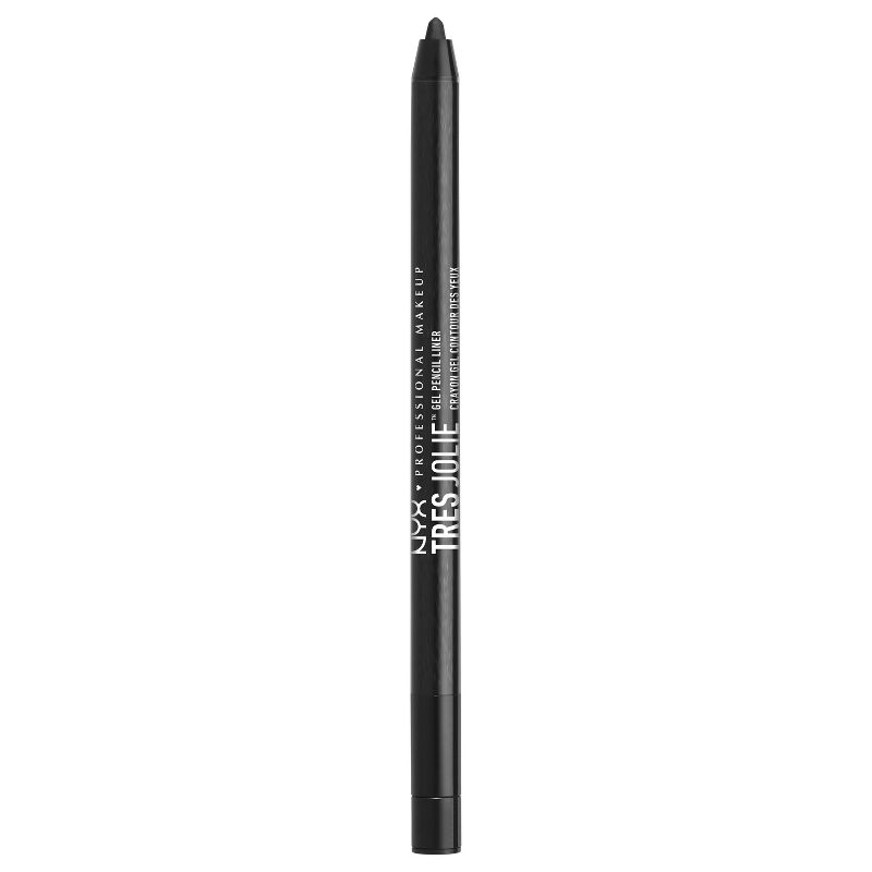 NYX Professional Makeup Tres Jolie Gel Pencil Liner Pitch Black - 0.018oz