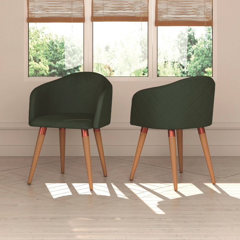 Kari Accent Chair Green - Manhattan Comfort