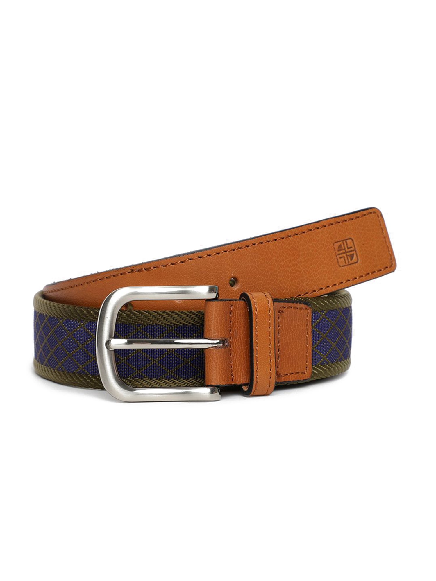 Fossil Julian Black Leather Solid Waist Belt