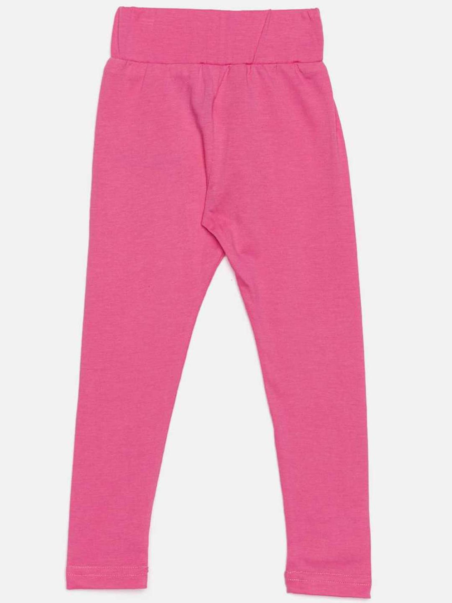 NINS MODA Kids Pink Printed Leggings
