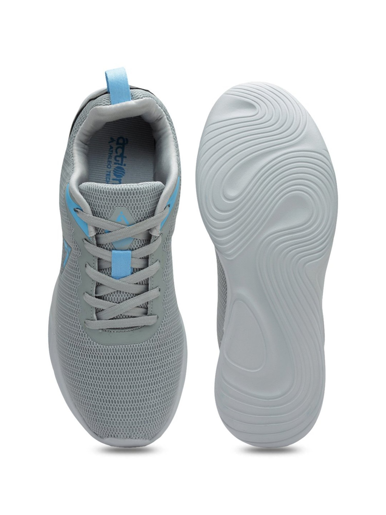 Action Men's Grey Running Shoes