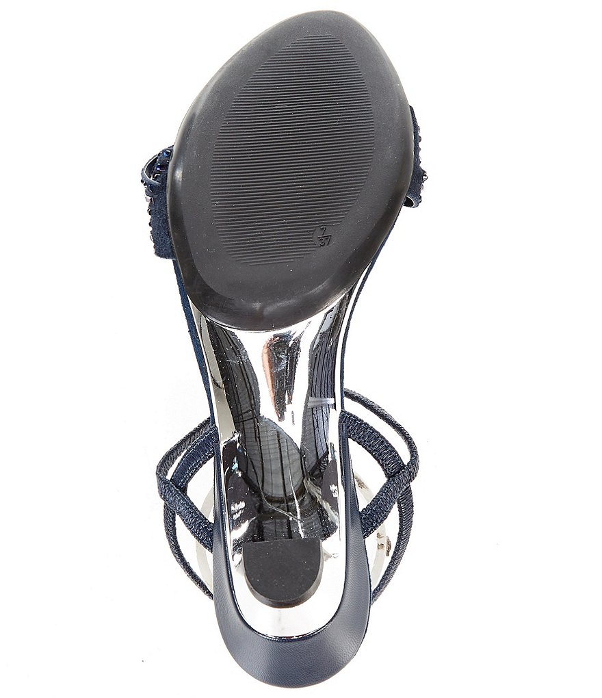 Onex Rhythm Rhinestone Leather Dress Sandals