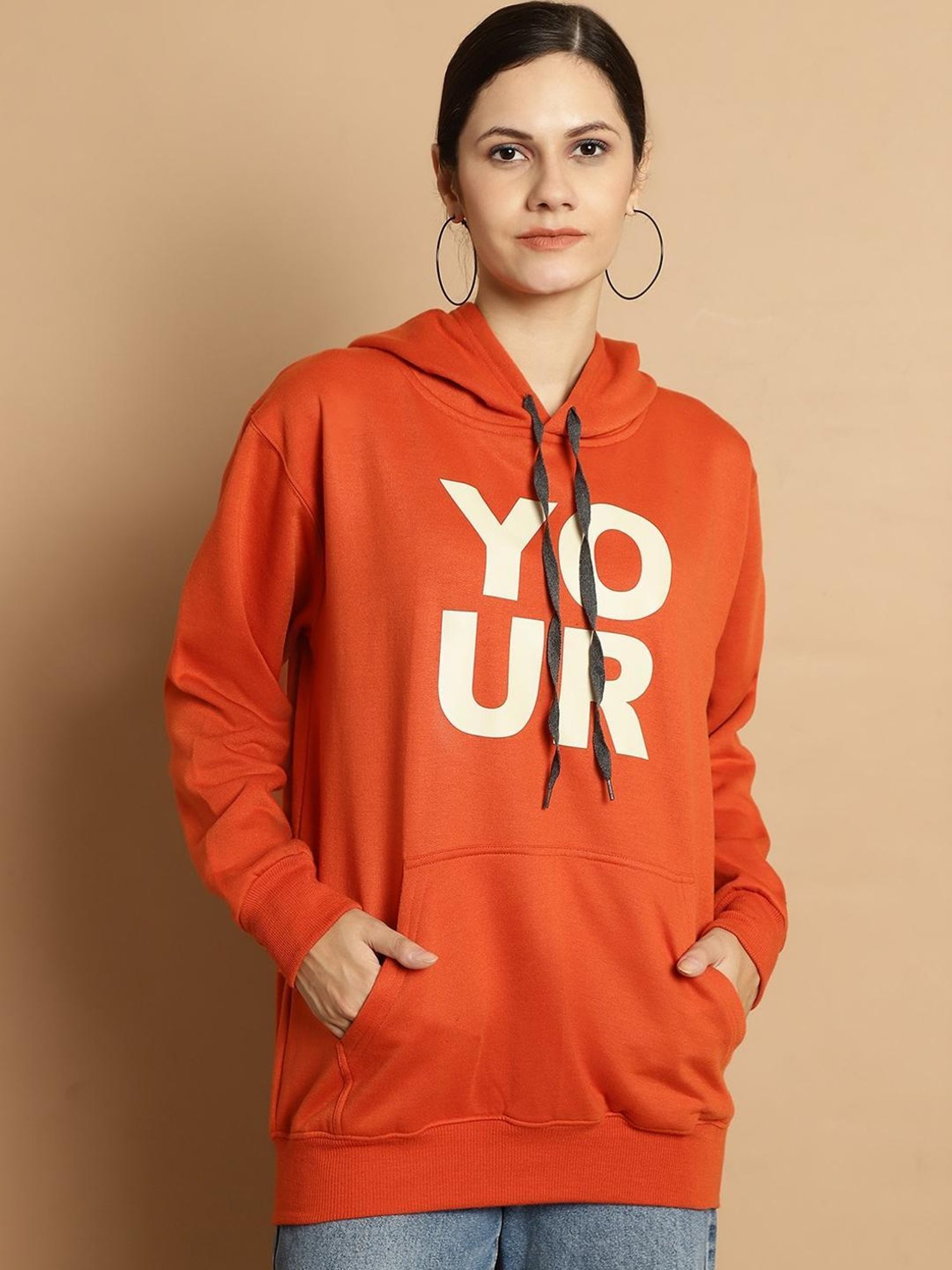 Vimal Jonney Rust & Grey Printed Sweatshirt - Pack Of 2