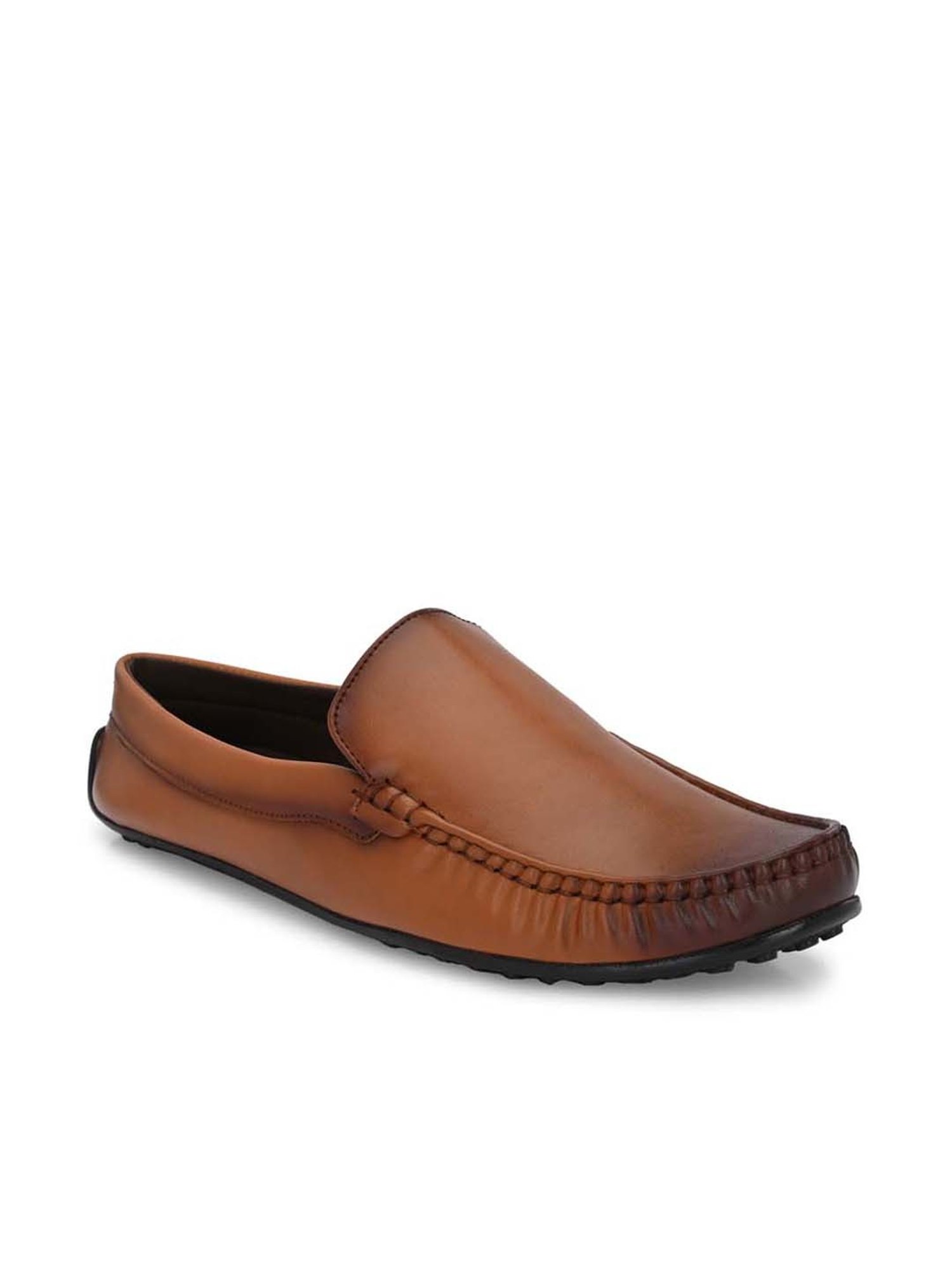 Eego Italy Men's Tan Casual Loafers