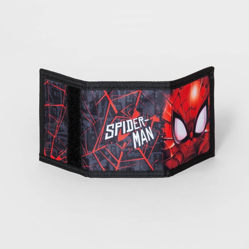 Boys' Spider-Man Trifold Wallet - Black