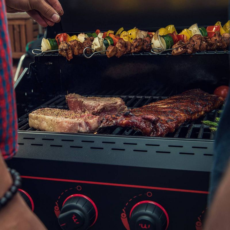 Kenmore 3-Burner Pedestal Gas Grill PG-4030400 Brown