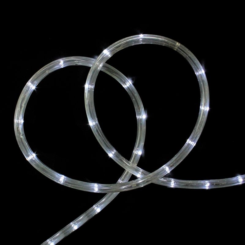 J. Hofert Co Commercial Grade Christmas Rope Light Set White Cord - Lime Green