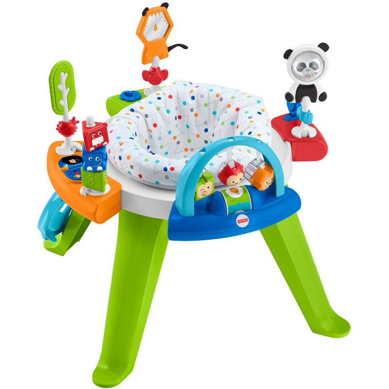 Evenflo Exersaucer Tiny Tropics 2-in-1 Baby Seat + Doorway Jumper