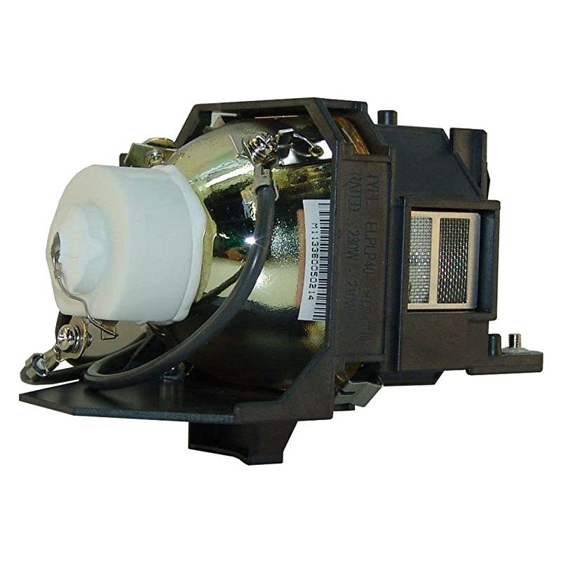 EP40 Original Bulb Inside Projector Lamp with Housing Compatible with ELPLP40 EMP1810 EMP1815 EB1810 EB1825 EMP1825 PowerLite 1810 PowerLite 1815p PowerLite 1825