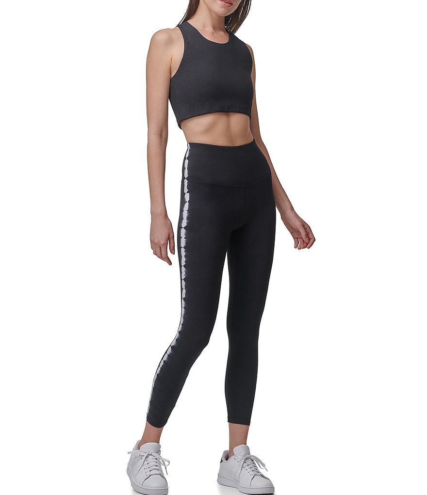 Marc New York Tie Dye Stripe High Rise 7/8 Leggings