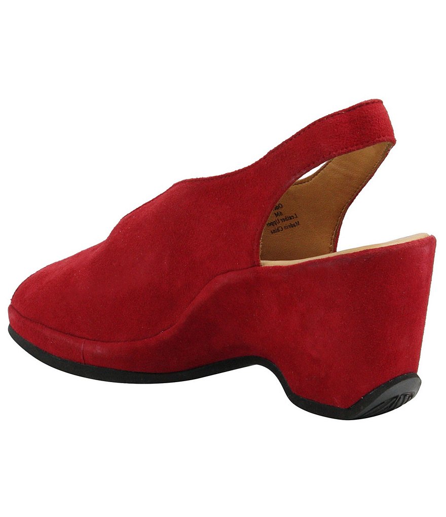 L'Amour Des Pieds Odetta Suede Slingback Pumps