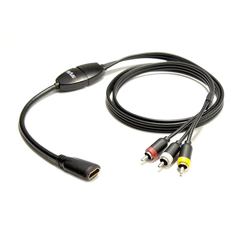 ISHD01 MediaLinx HDMI To Composite Video/Audio Adapter Cable (Black)