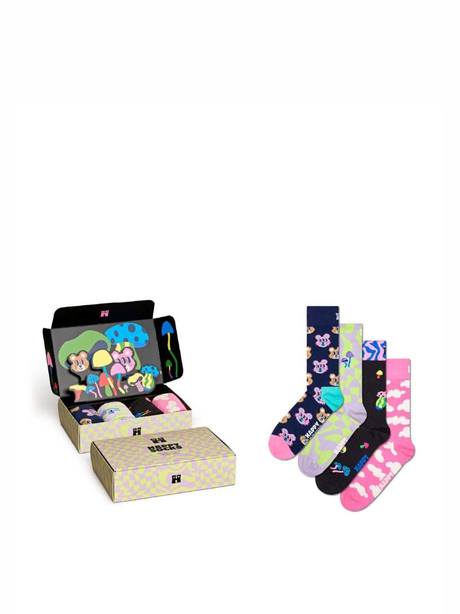 American Eagle Multicolor Printed Socks - Pack of 3