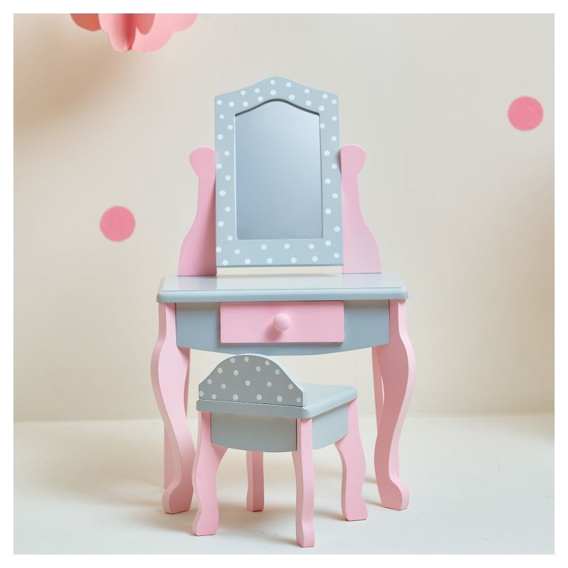 The Queen's Treasures Vintage Style Wooden Kitchen Sink for 18" Dolls