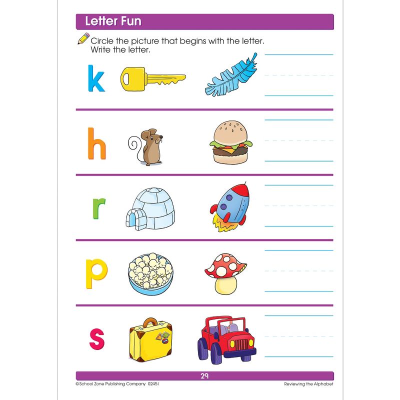 Preschool Super Scholar Workbook, Ages 3-5 (School Zone Publishing) (Paperback)