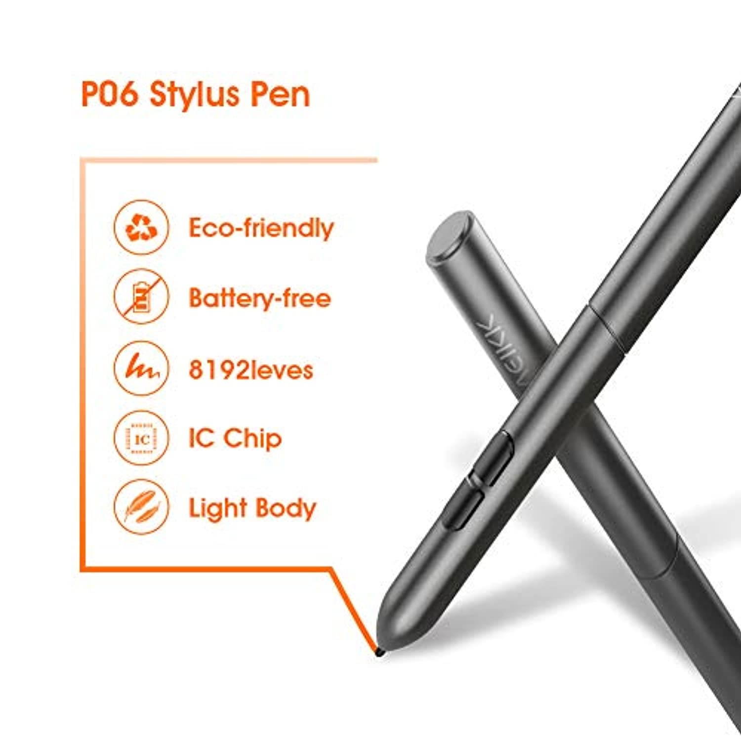 Drawing Tablet VEIKK A30 10x6 Inch Pen Tablet with Pressure Sensitivity 8192 Levels Battery Free Pen for Digital Drawing with Artist Glove (VEIKK-A30)