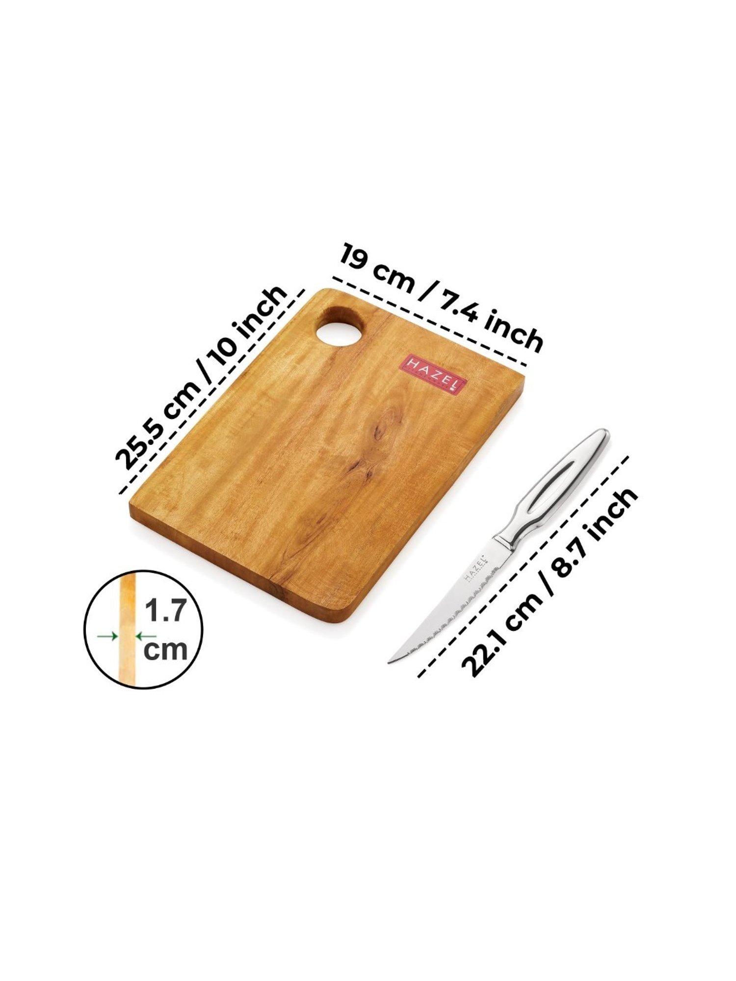 The Indus Valley Brown 6 Piece Wooden Cooking Tool Set