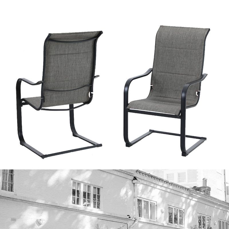 7pc Classic Outdoor Patio Dining Set Gray Wash - Saracina Home