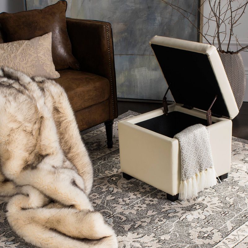 Storage Ottomans White - Safavieh