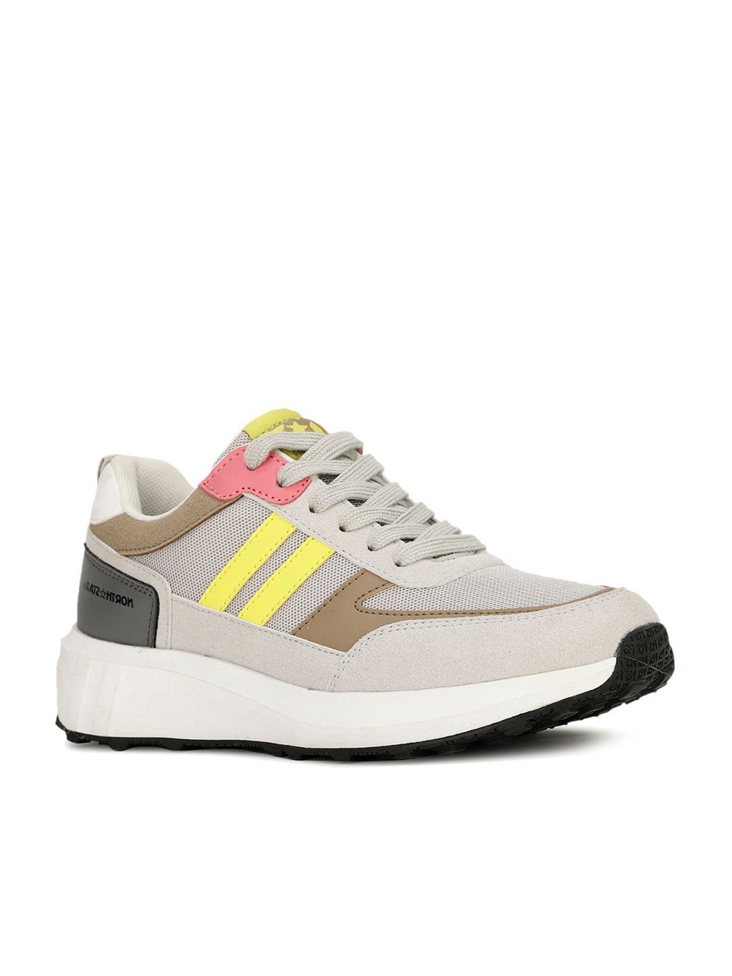 North Star by Bata Women's Grey Training Shoes