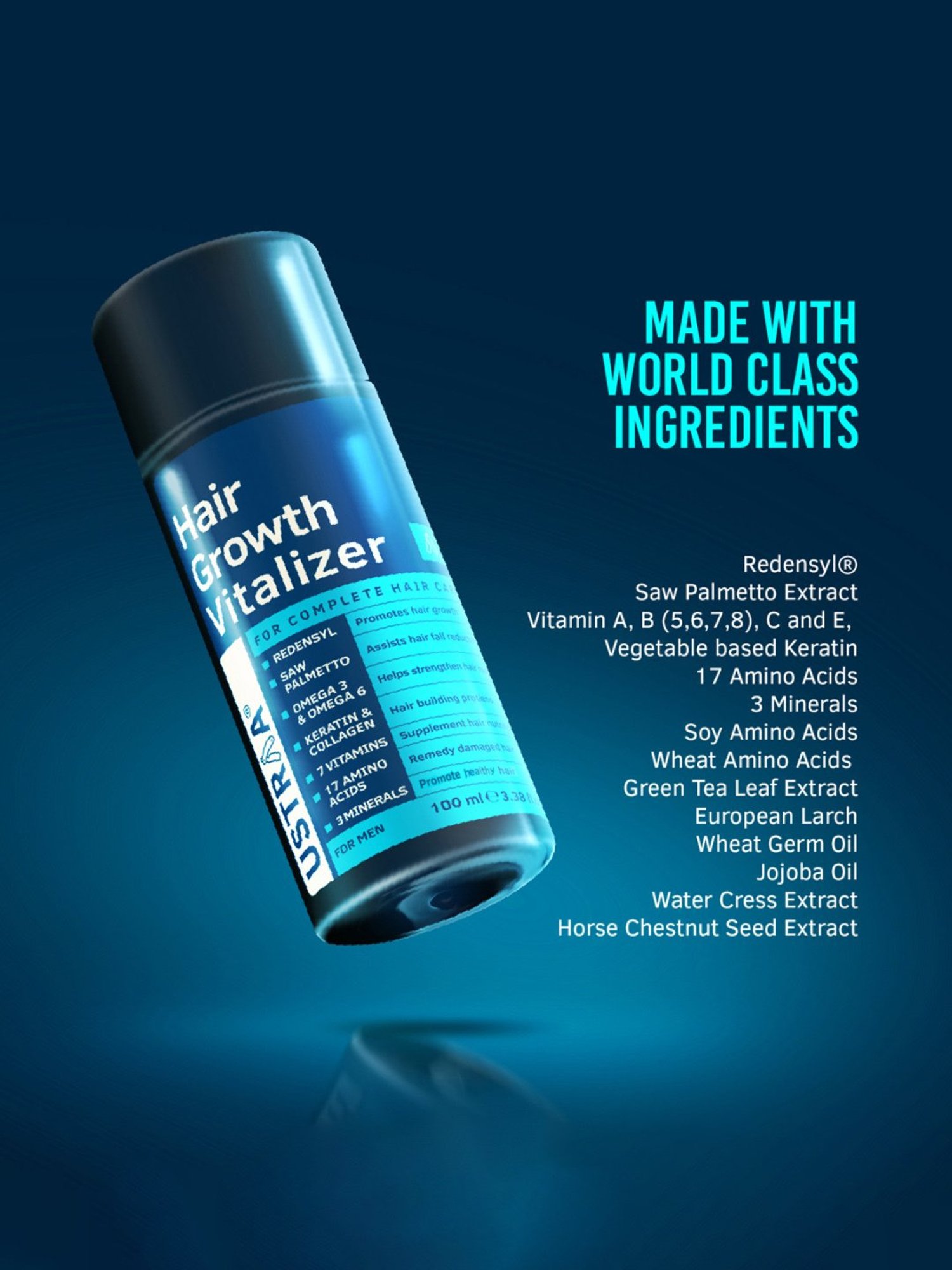 Ustraa Hair Growth Vitalizer - 100 ml