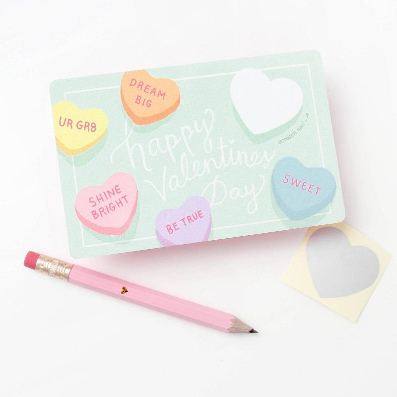 Scratch Off Sweetheart Valentines Day Cards