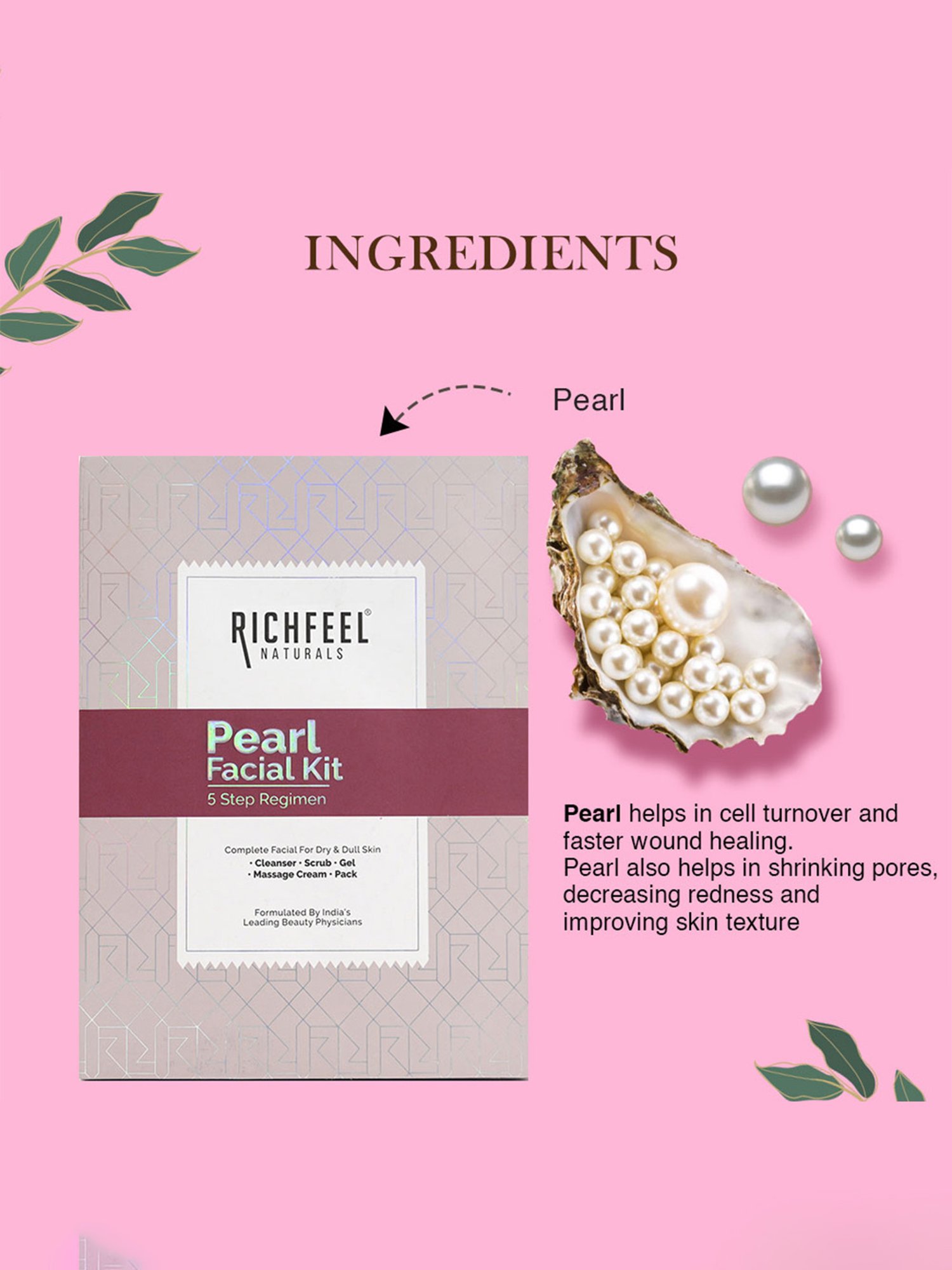 Richfeel Pearl Facial Kit
