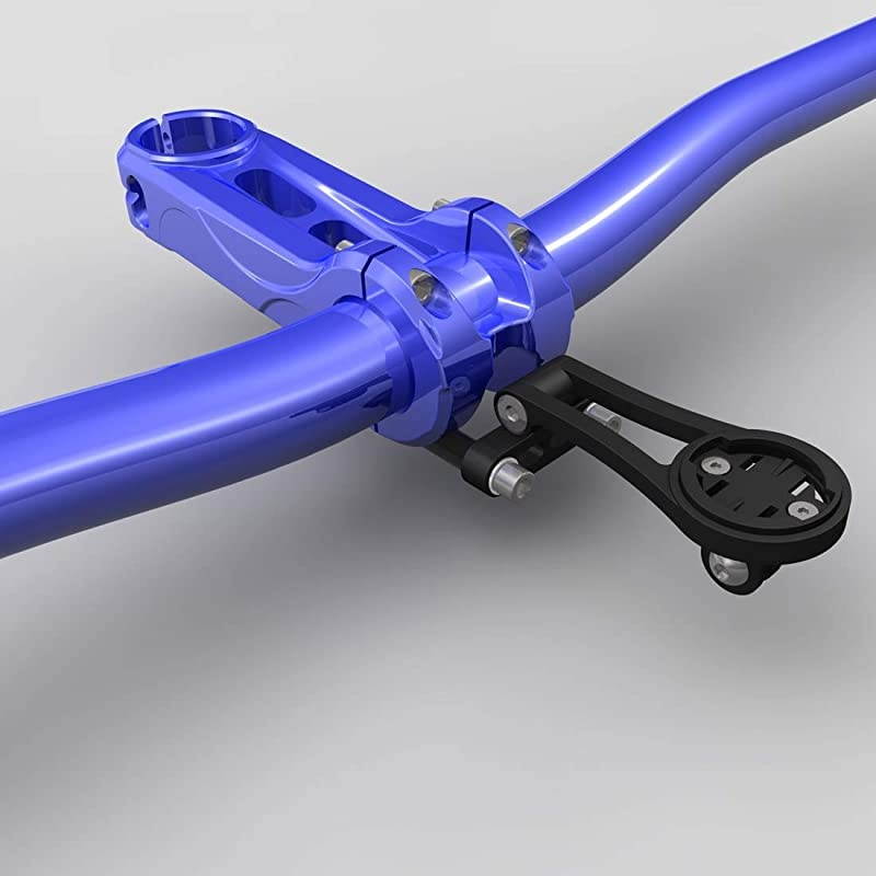 Adjustable Out Front Combo Computer MountBicycle Extended MountBike Stem Top Cap Mount for Wahoo ElemntElemnt BoltElemnt MiniSport Action Camera and Bike Lights RedAdjustable