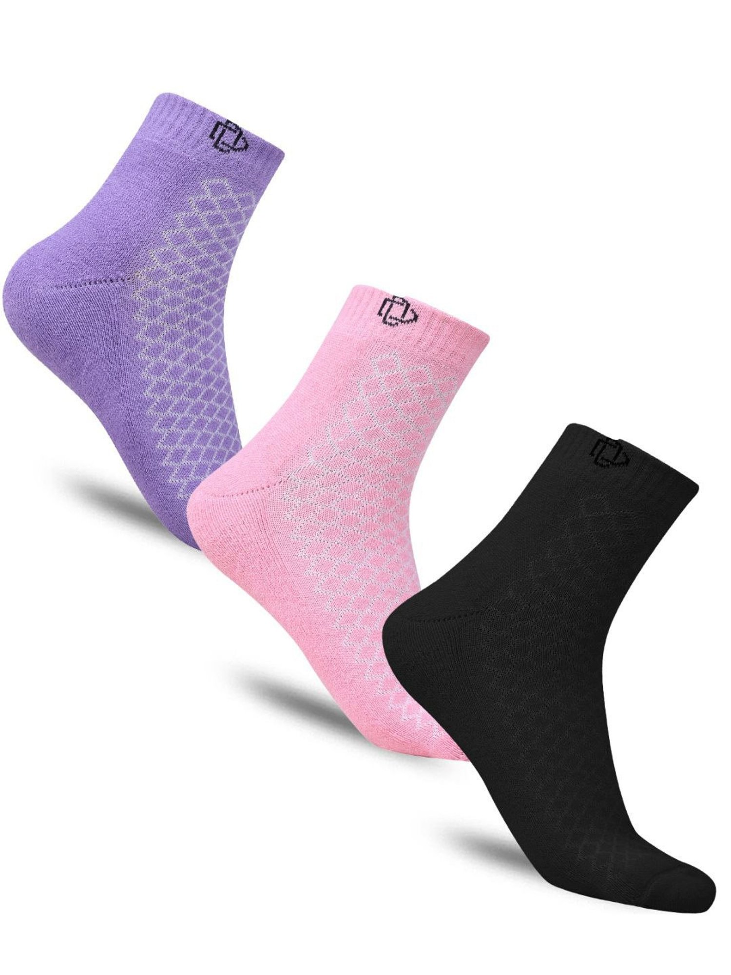 Dollar Socks For Women's Sports Ankle Length In (Pack of 3)