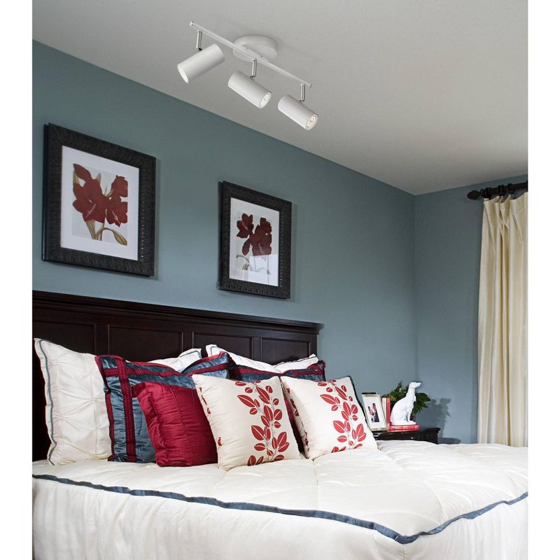 Pro Track Galena 3-Light White LED Track Fixture