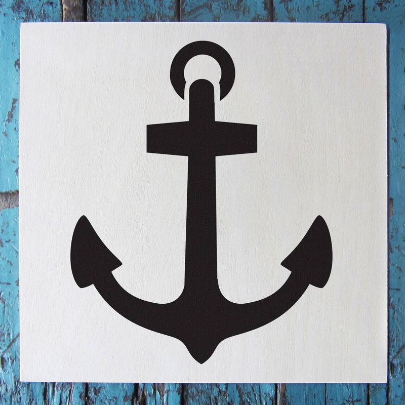 Stencil1 Tattoo Anchor - Stencil 5.75" x 6"
