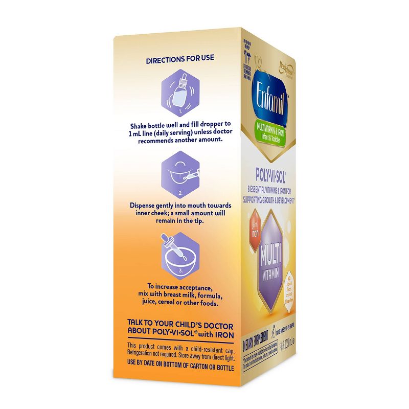 Enfamil Poly-Vi-Sol Multivitamin Dietary Supplement Drops - 1.69oz