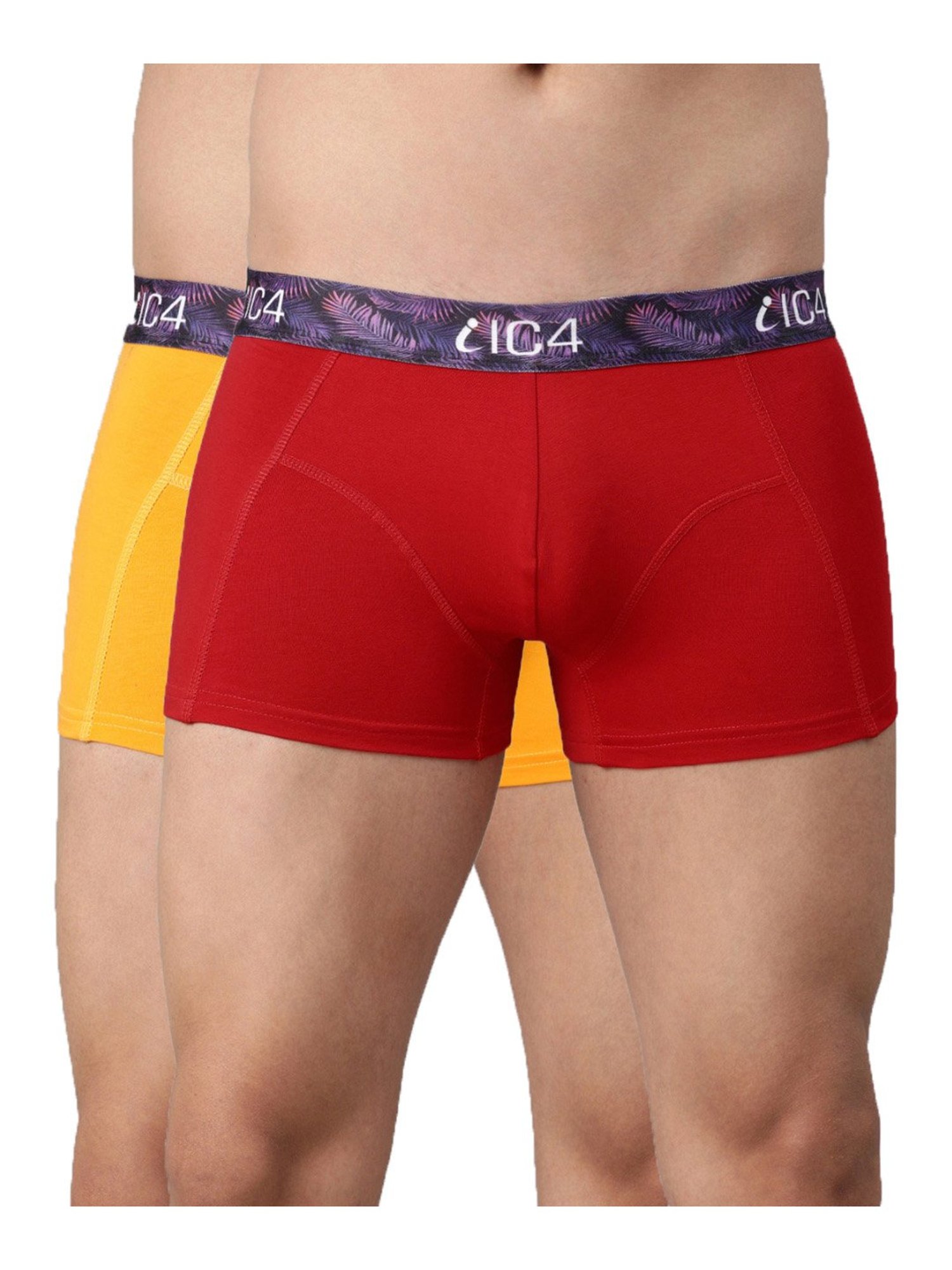 IC4 Red & Yellow Trunks - Pack of 2