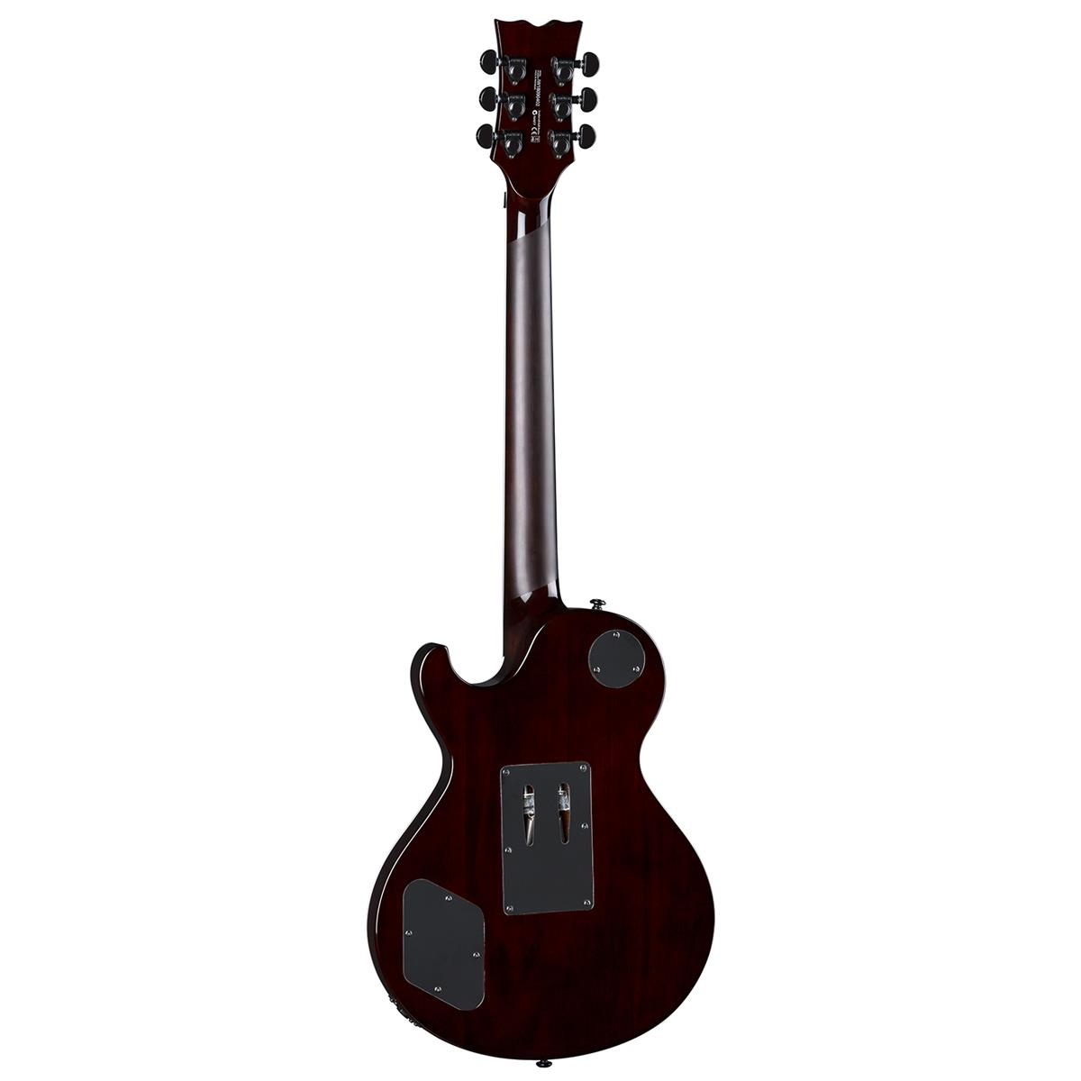 Dean Thoroughbred Select Quilt-top with Floyd Electric Guitar Gloss Natural