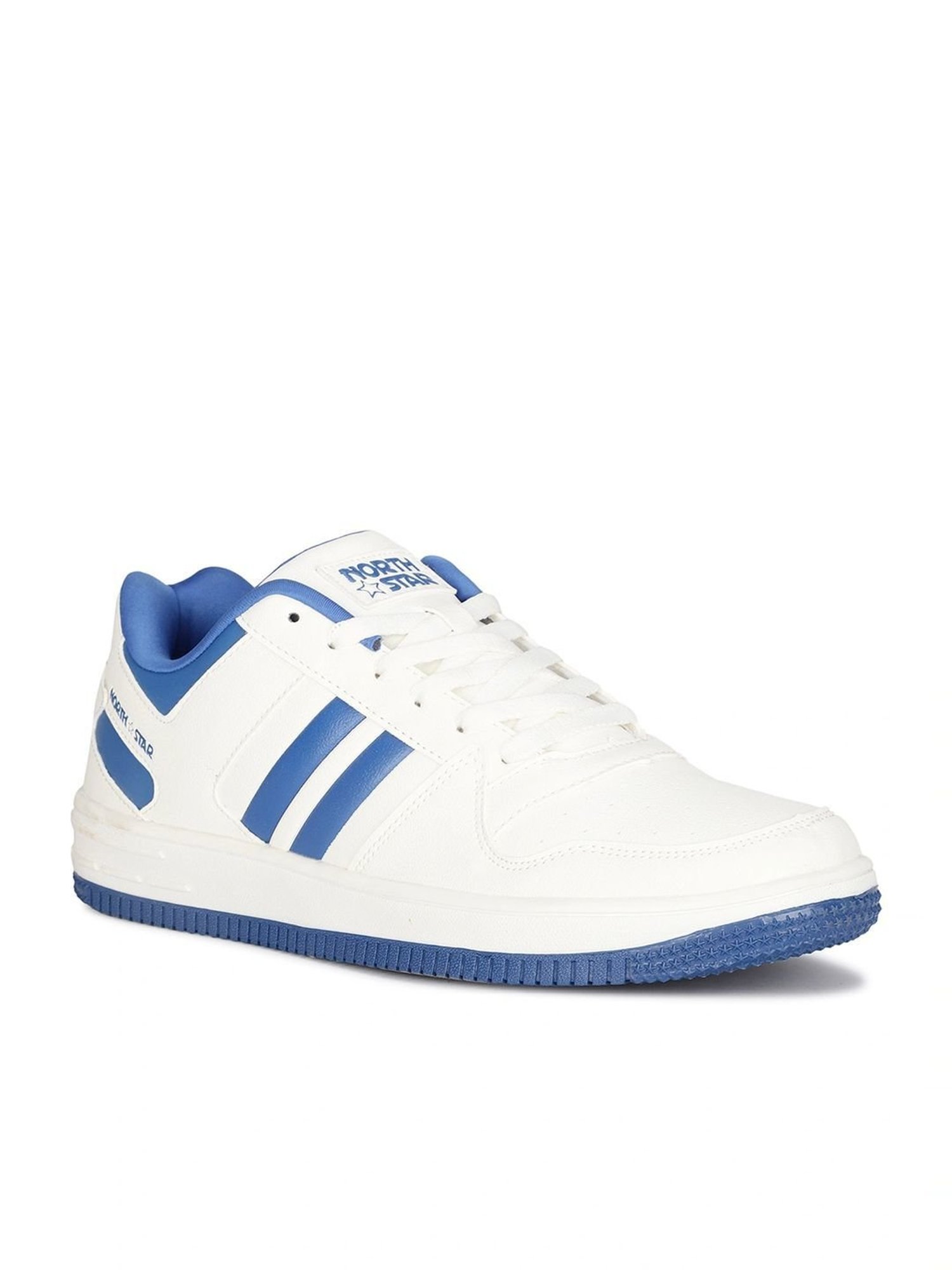 North Star by Bata Men's ZETSU White Casual Sneakers