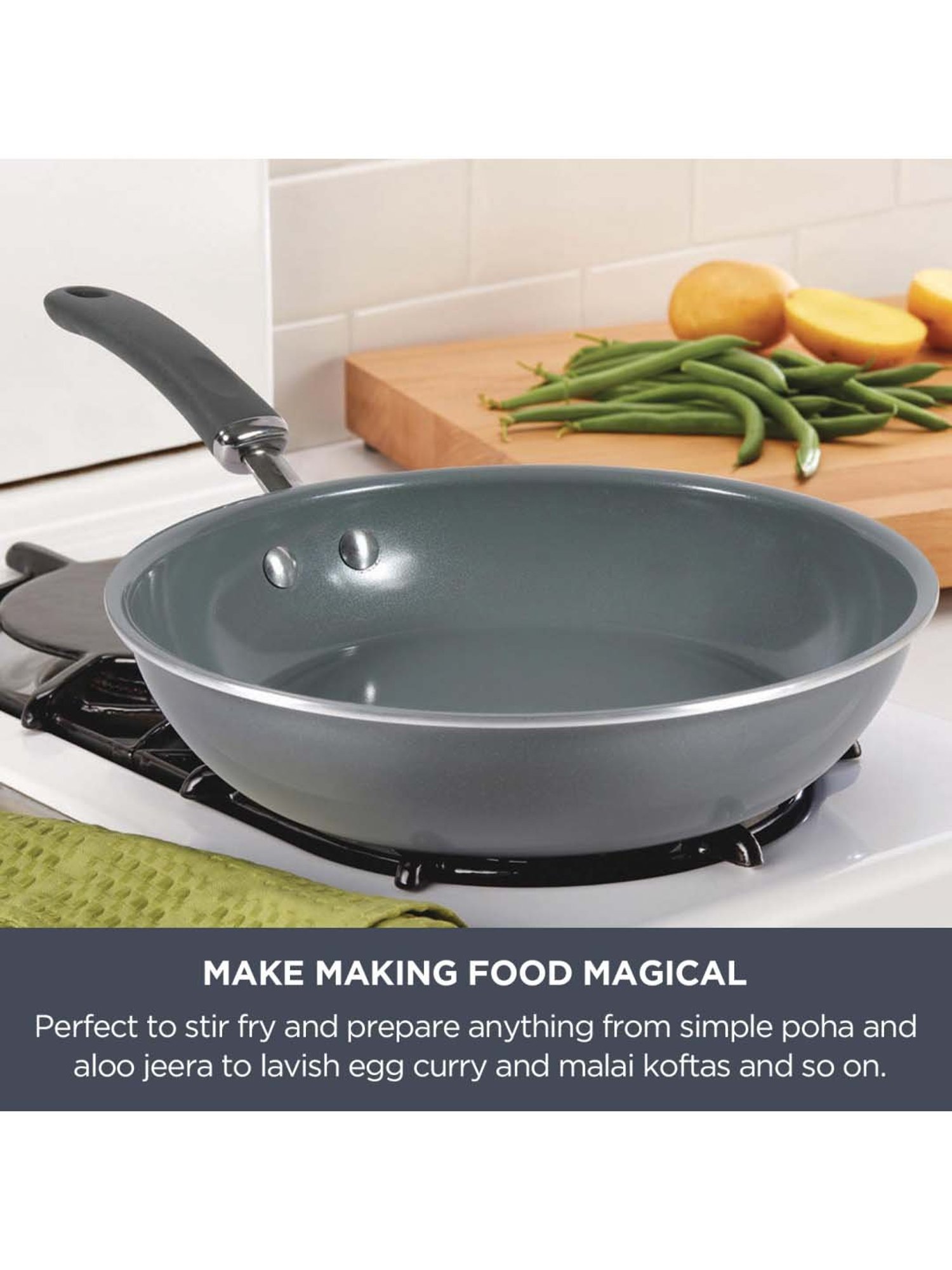 Meyer Anzen Ceramic Coated Cookware 24cm Frypan