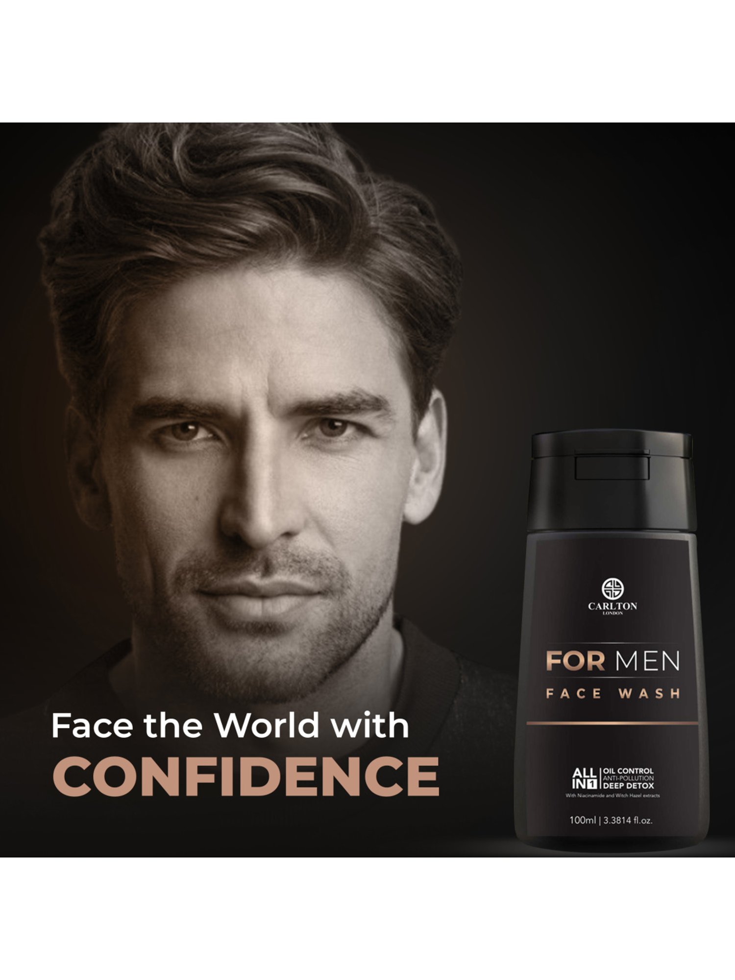 Carlton London Men Face Wash - 100 ml