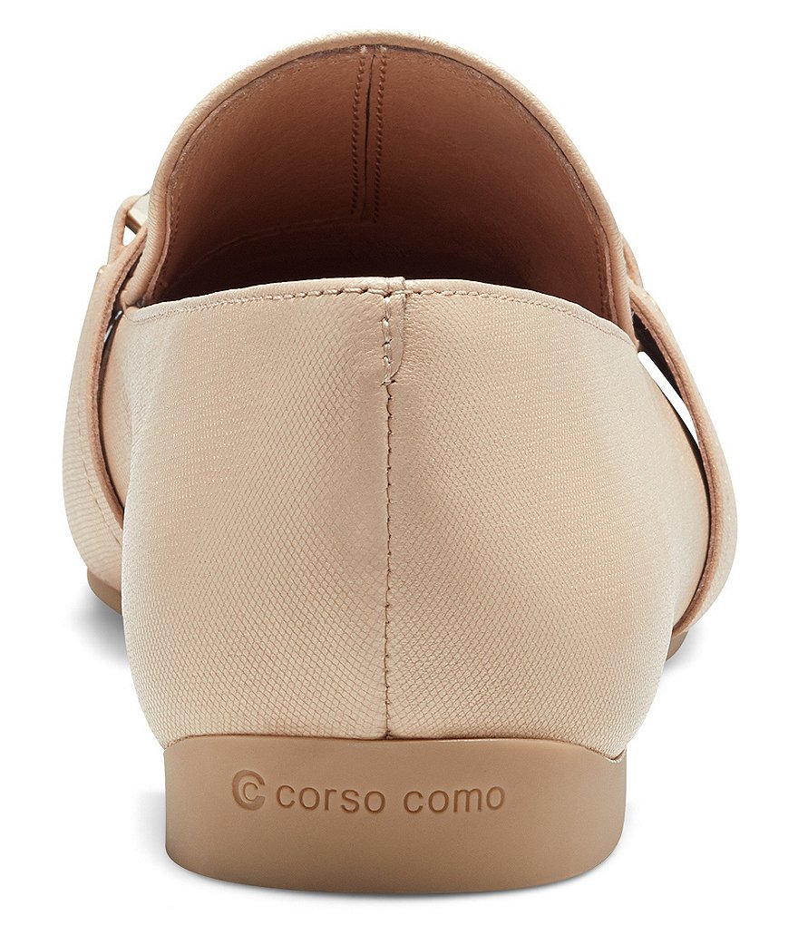 CC Corso Como Karri Leather Chain Link Detail Loafers