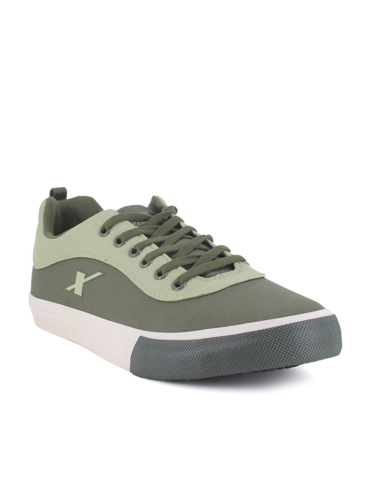Sparx Men's Sage Green Casual Sneakers