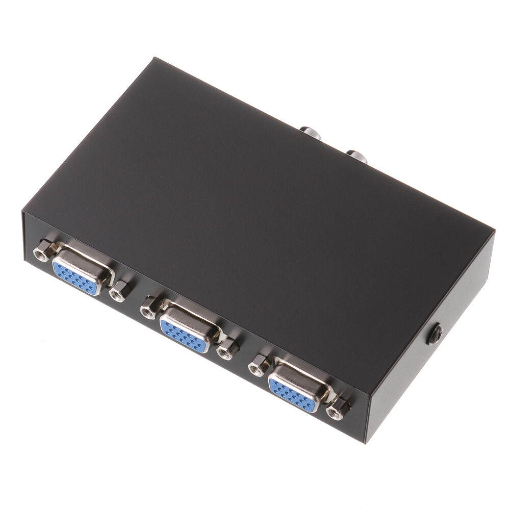 2 Port 15 Pin Female(2 VGA in/1 VGA Out) VGA Switch Box for PC TV Monitor,Resolution up to 1920x1440(Not for DDC, DDC2, DDC2B Monitor)