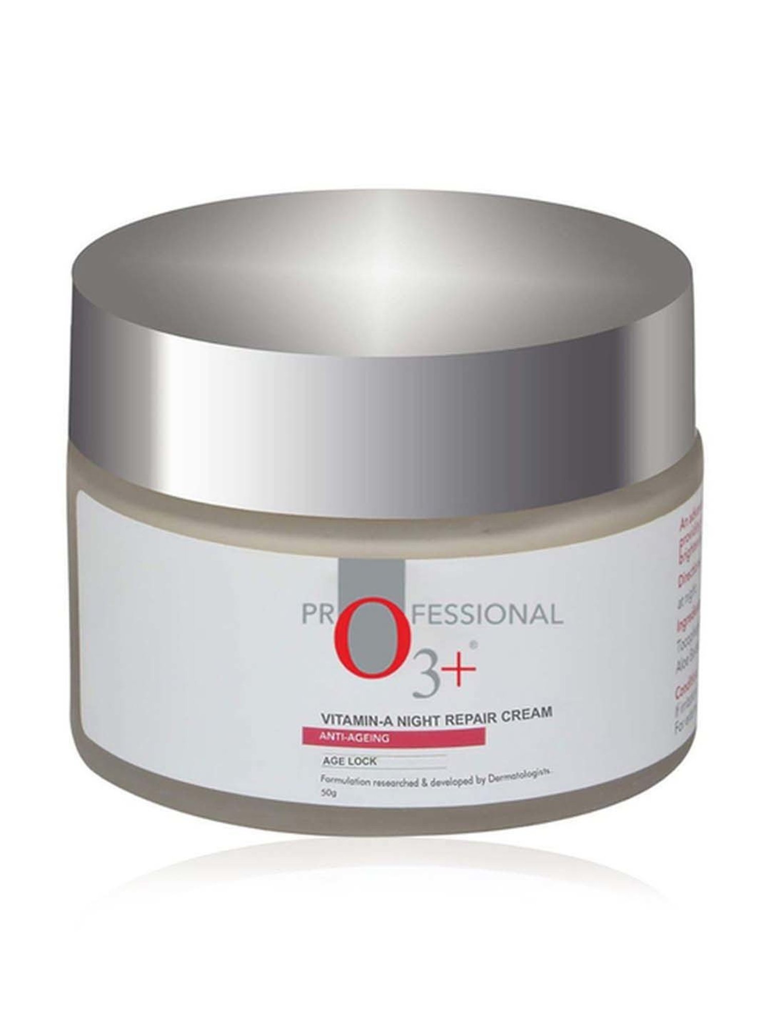 O3+ Vitamin A Night Repair Anti Ageing Cream - 50 gm