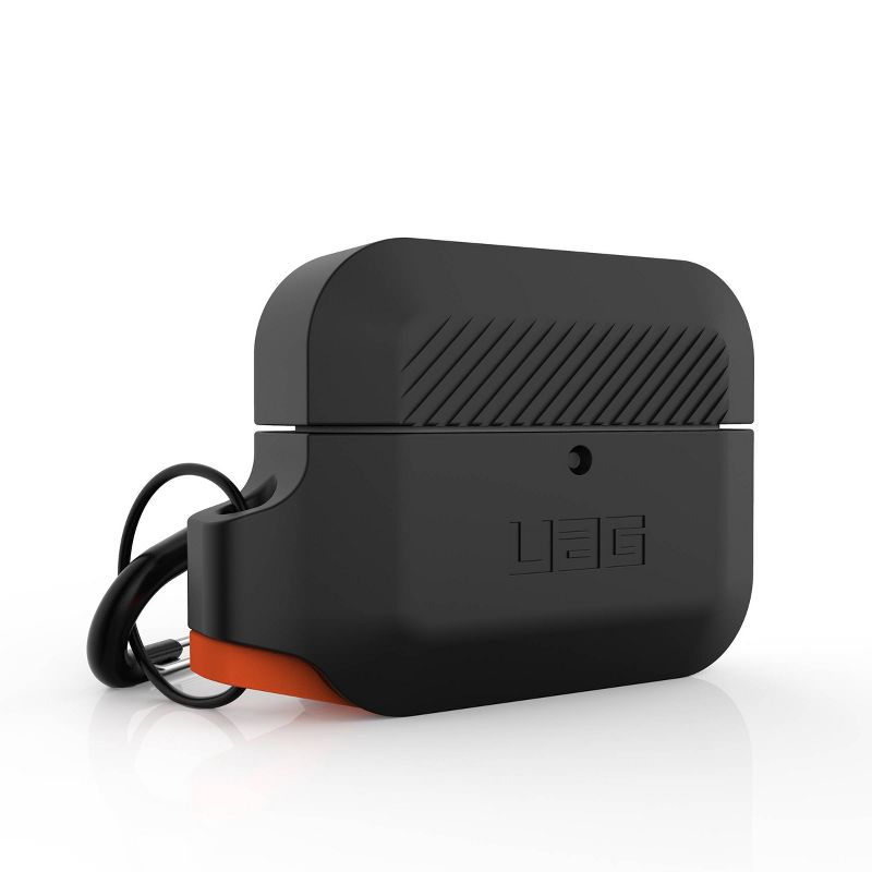 Urban Armor Gear (UAG) Apple Airpods Pro Silicone Case - Black/Orange