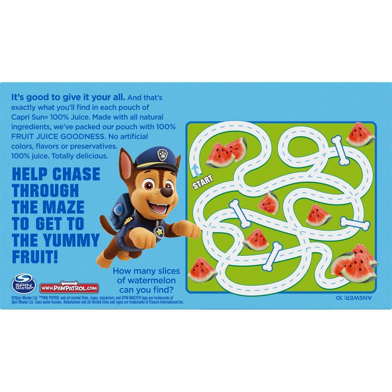 Capri Sun Watermelon - 10pk/6 fl oz Pouches