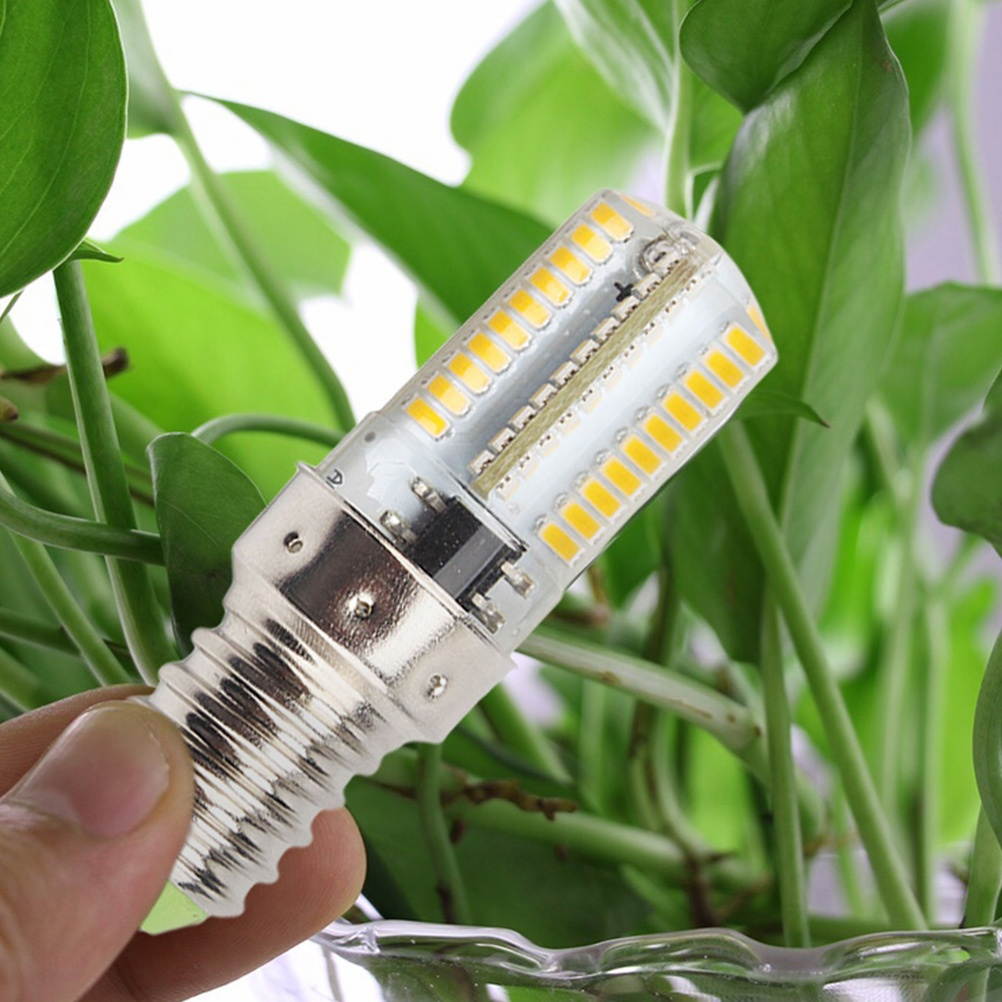 3PCS Replacement Silicone E14 Base Light Bulb for Sewing Machine Home Appliance Fridge