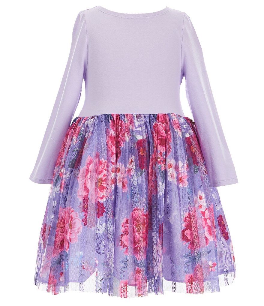 Zunie Little Girls 2T-6X Unicorn Rainbow Tutu Dress