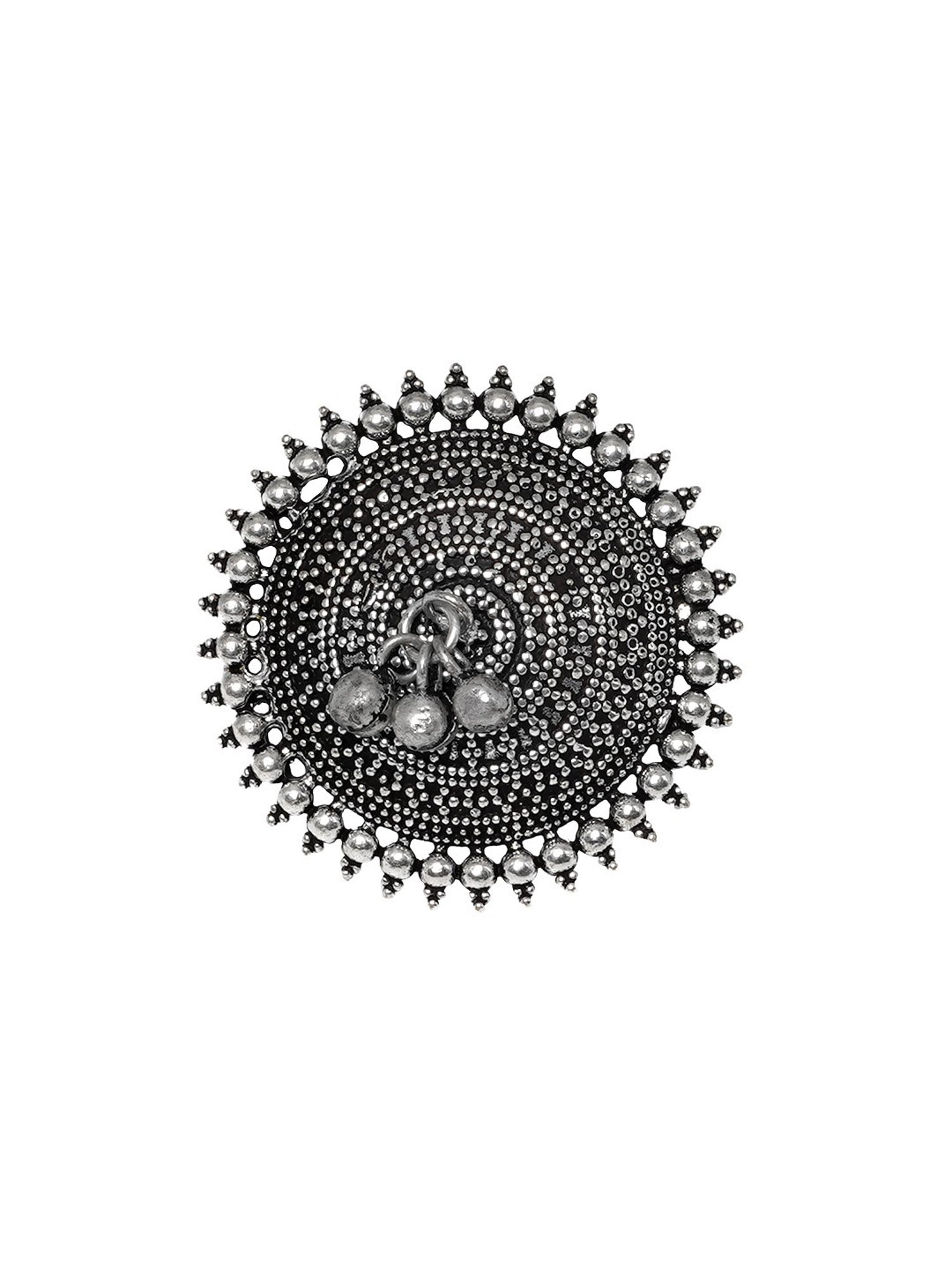 Teejh Stuti Silver Oxidised Jewellery Set