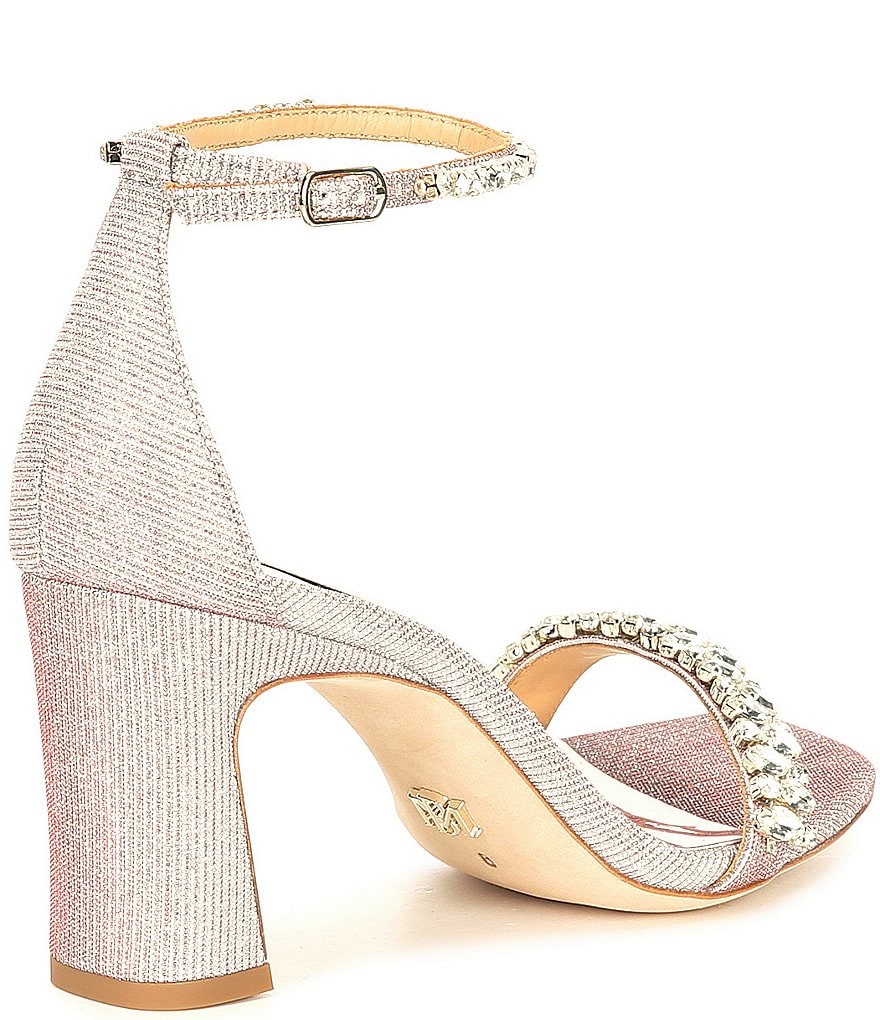 Badgley Mischka Harriet Jewel Embellished Dress Sandals